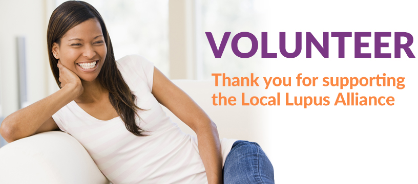 Volunteer with the Local Lupus Alliance