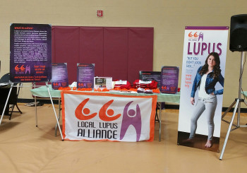 LLA Has Booth at Viterbo’s Community Health Fair