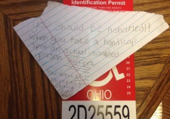 Mom’s Open Letter to Handicap Parking Shamer